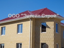 металлочерепица, подшивка карнизов, водосток