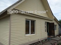 виниловый сайдинг Корабельная доска, подшивка карнизов